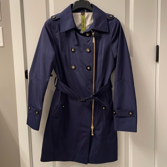 Soia and Kyo trench coat new with tags in colour navy blue - Picture 1 of 8